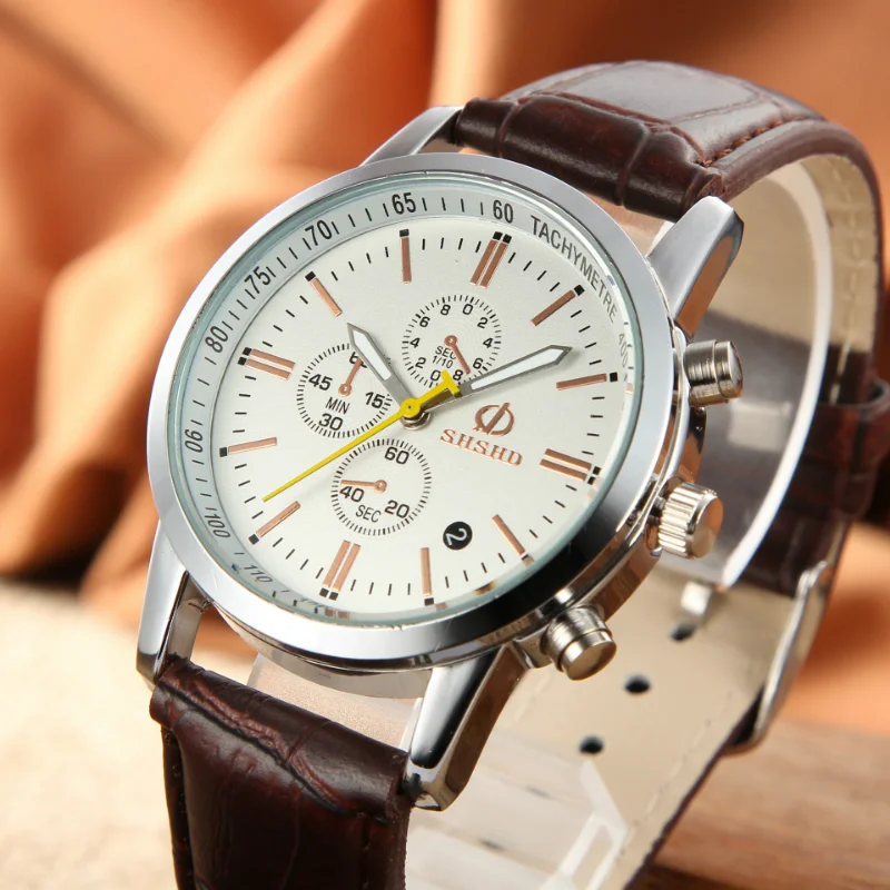 Hot Sale Men's Watches Leather Band Analog Quartz Wristwatches Men Casual Sports Watches Cheap Price Dropshipping Reloj Hombre 
Hot Sale Men's Watches Leather Band Analog Quartz Wristwatches Men Casual Sports Watches Cheap Price Dropshipping Reloj Hombre