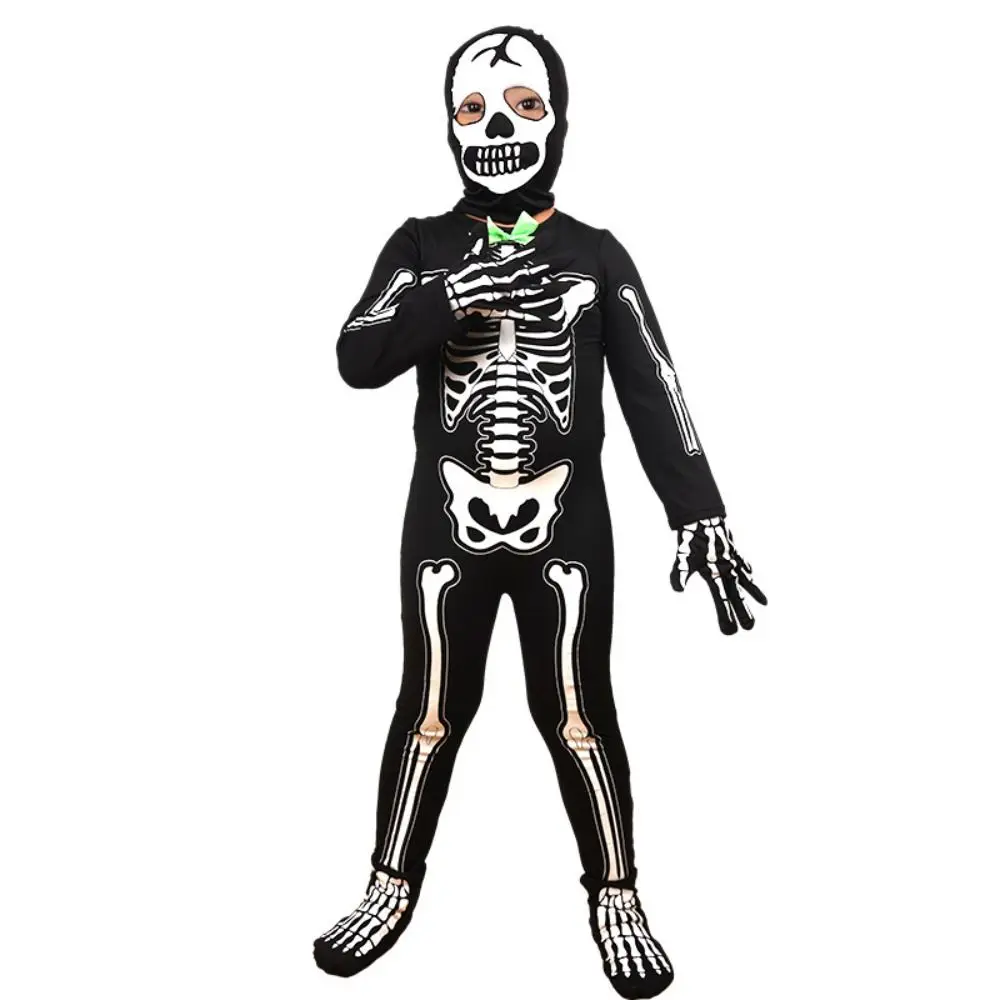 Dress Up Costumes Halloween Skull Costume Hooded Doll Role-playing Children Cosplay Costume Clothing Props Cartoon Design
Dress Up Costumes Halloween Skull Costume Hooded Doll Role-playing Children Cosplay Costume Clothing Props Cartoon Design
