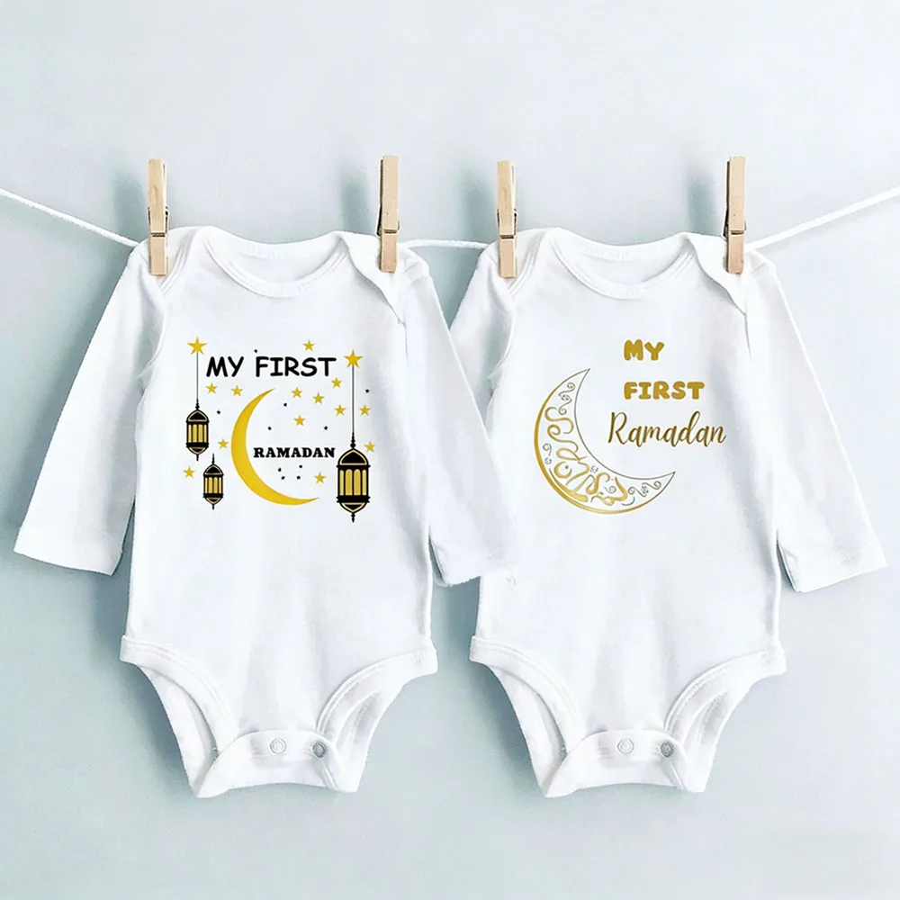 My First Ramadan Print Baby Romper Newbron Bodysuit Muslim Boys Girls Clothes Infant Baby First Ramadan Gift Toddler Jumpsuit
My First Ramadan Print Baby Romper Newbron Bodysuit Muslim Boys Girls Clothes Infant Baby First Ramadan Gift Toddler Jumpsuit