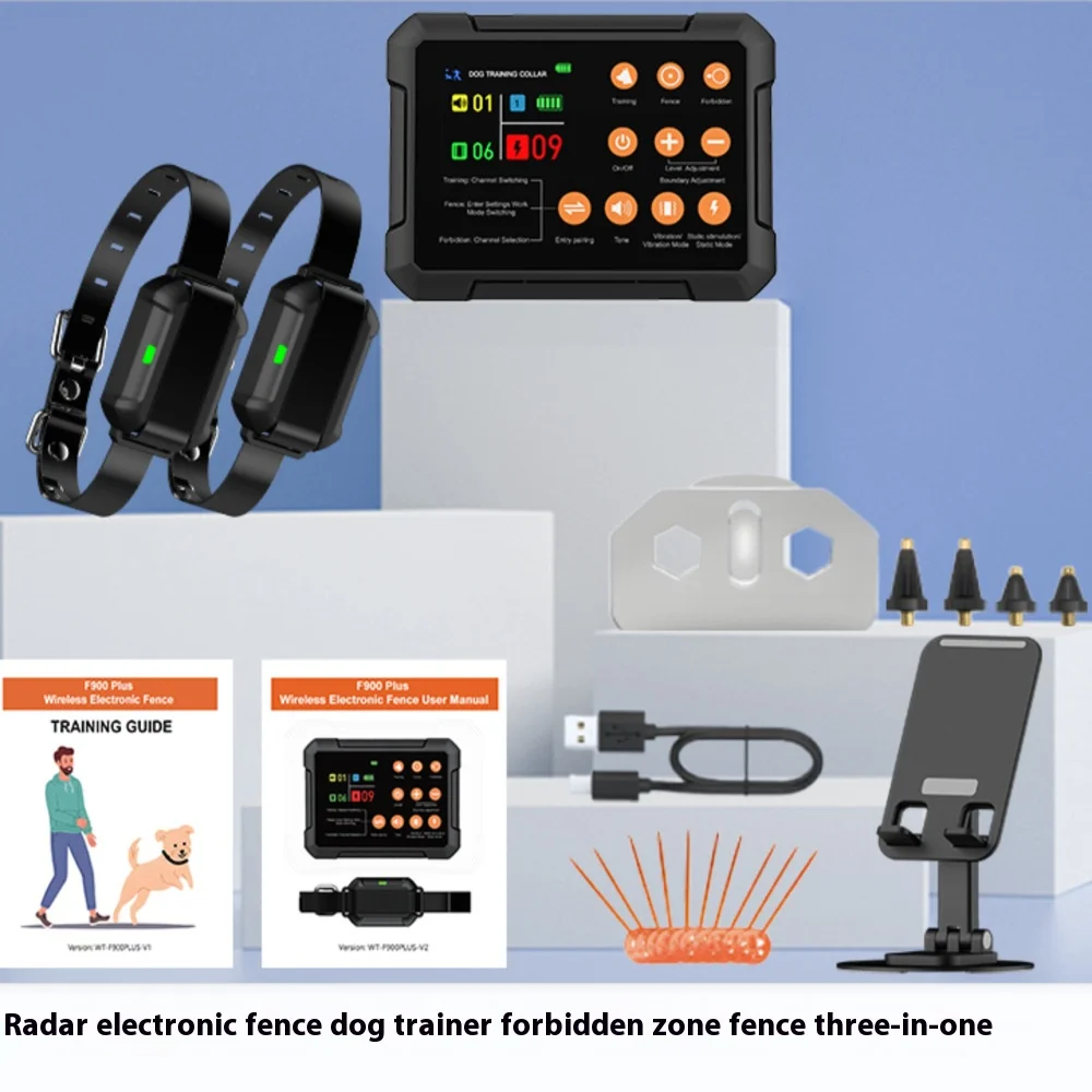 Three-in-one high-precision pet radar electronic fence full-scene wireless fence dog trainer wireless restricted area fence
Three-in-one high-precision pet radar electronic fence full-scene wireless fence dog trainer wireless restricted area fence