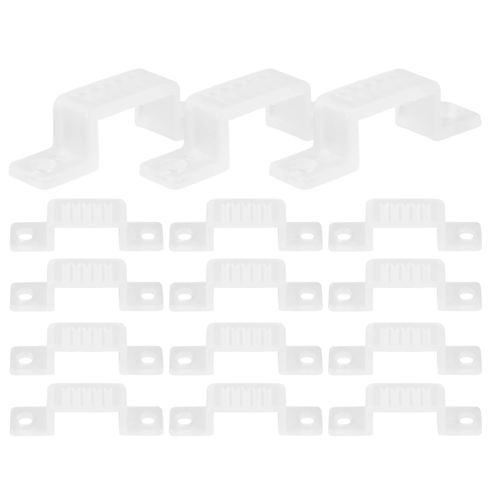 100pcs Light Strip Buckle Holders Mounting Clips Plastic LED Strips Fixing Accessories Outdoor Lamp Clamps Rope
100pcs Light Strip Buckle Holders Mounting Clips Plastic LED Strips Fixing Accessories Outdoor Lamp Clamps Rope
