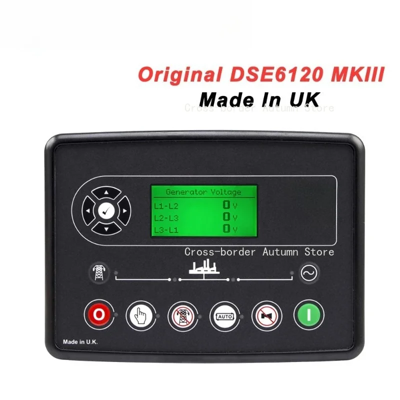 DSE6120 MKIII AMF Controller Panel Auto Stop Module Diesel Genset Spare Parts
DSE6120 MKIII AMF Controller Panel Auto Stop Module Diesel Genset Spare Parts