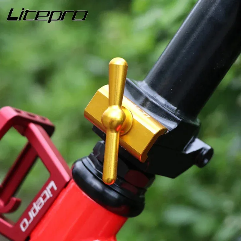 Litepro Folding Handlebar Buckle Clamp for Brompton Durable Aluminum Alloy Foldable Bike Parts Accessories
Litepro Folding Handlebar Buckle Clamp for Brompton Durable Aluminum Alloy Foldable Bike Parts Accessories