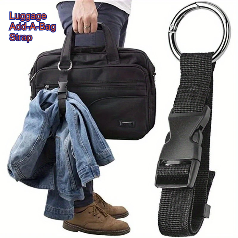 Heavy Duty Nylon Add A Bag Luggage Strap Quick Release Buckle Suitcase Connect Holder Adjustable Travel Bag Attachment Strap
Heavy Duty Nylon Add A Bag Luggage Strap Quick Release Buckle Suitcase Connect Holder Adjustable Travel Bag Attachment Strap