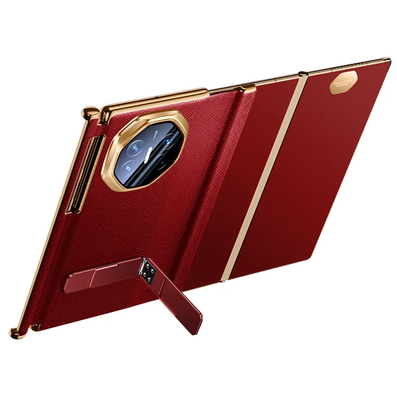 Applicable to Huawei MateXT leather mobile phone case, new XT folding double central axis magnetic suction bracket, anti-drop pr
Applicable to Huawei MateXT leather mobile phone case, new XT folding double central axis magnetic suction bracket, anti-drop pr