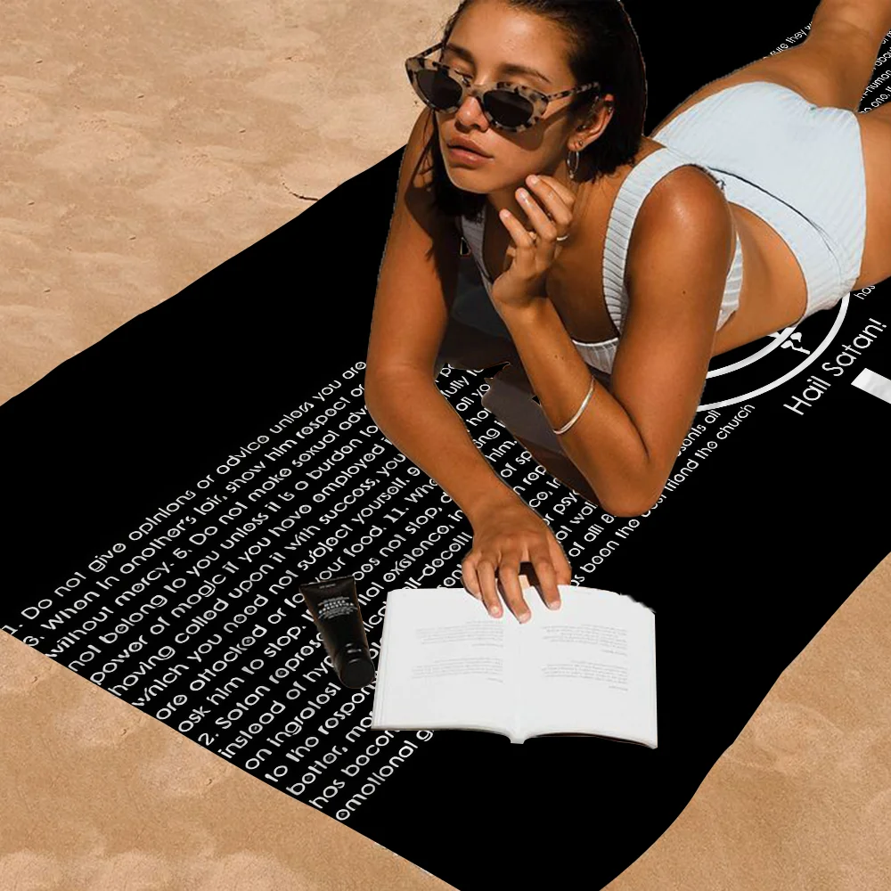 Satan Beach Towel Cartoon Cute Summer Kids Large Bath Pool Beach Towel Microfiber Absorbent for Swimming Travel
Satan Beach Towel Cartoon Cute Summer Kids Large Bath Pool Beach Towel Microfiber Absorbent for Swimming Travel