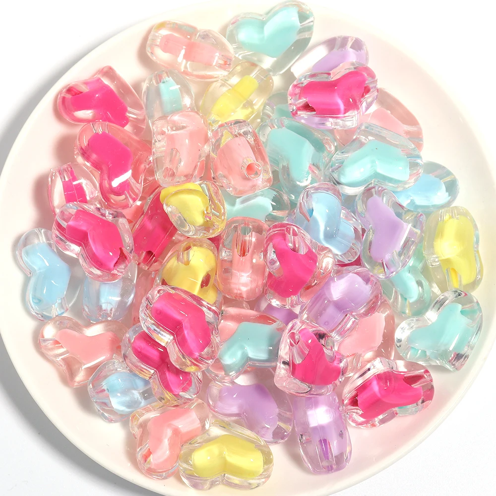 30pcs Acrylic beads Flat Love Heart Spacer Acrylic Beads In Bead Charm Loose Beads For DIY Jewelry Making Handmade Accessories
30pcs Acrylic beads Flat Love Heart Spacer Acrylic Beads In Bead Charm Loose Beads For DIY Jewelry Making Handmade Accessories