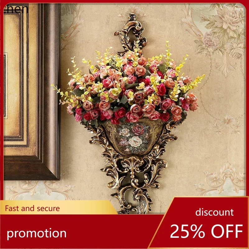 HT European Living Room Hanging Flower Pots Wall Decorations Home Porch Floral Pendants Vintage Vases with Artificial flowers
HT European Living Room Hanging Flower Pots Wall Decorations Home Porch Floral Pendants Vintage Vases with Artificial flowers