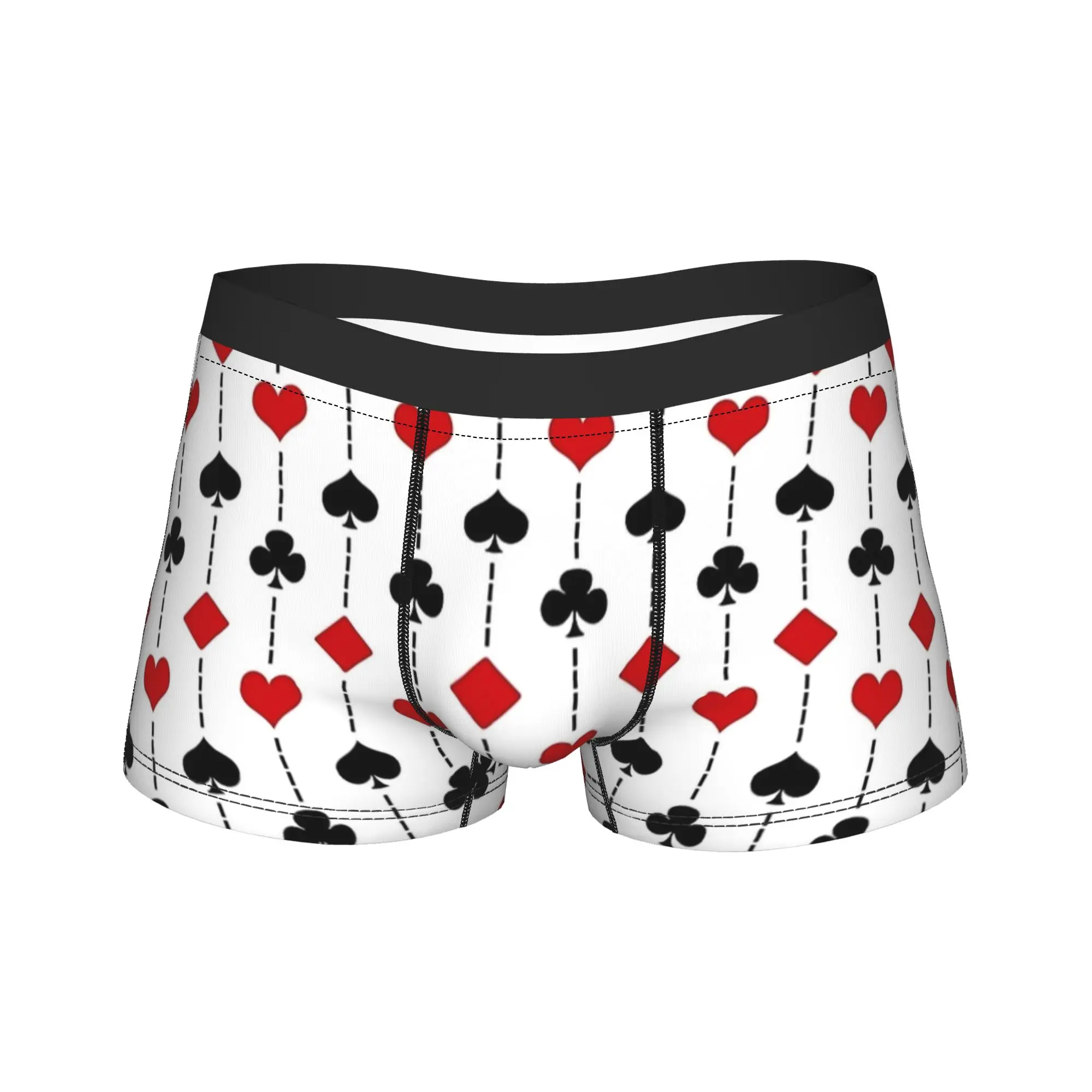 Нижнее белье с рисунком игральных карт, эластичные трусики, шорты с принтом, трусы для мужчин, 3D чехол, багажник больших размеров
Нижнее белье с рисунком игральных карт, эластичные трусики, шорты с принтом, трусы для мужчин, 3D чехол, багажник больших размеров