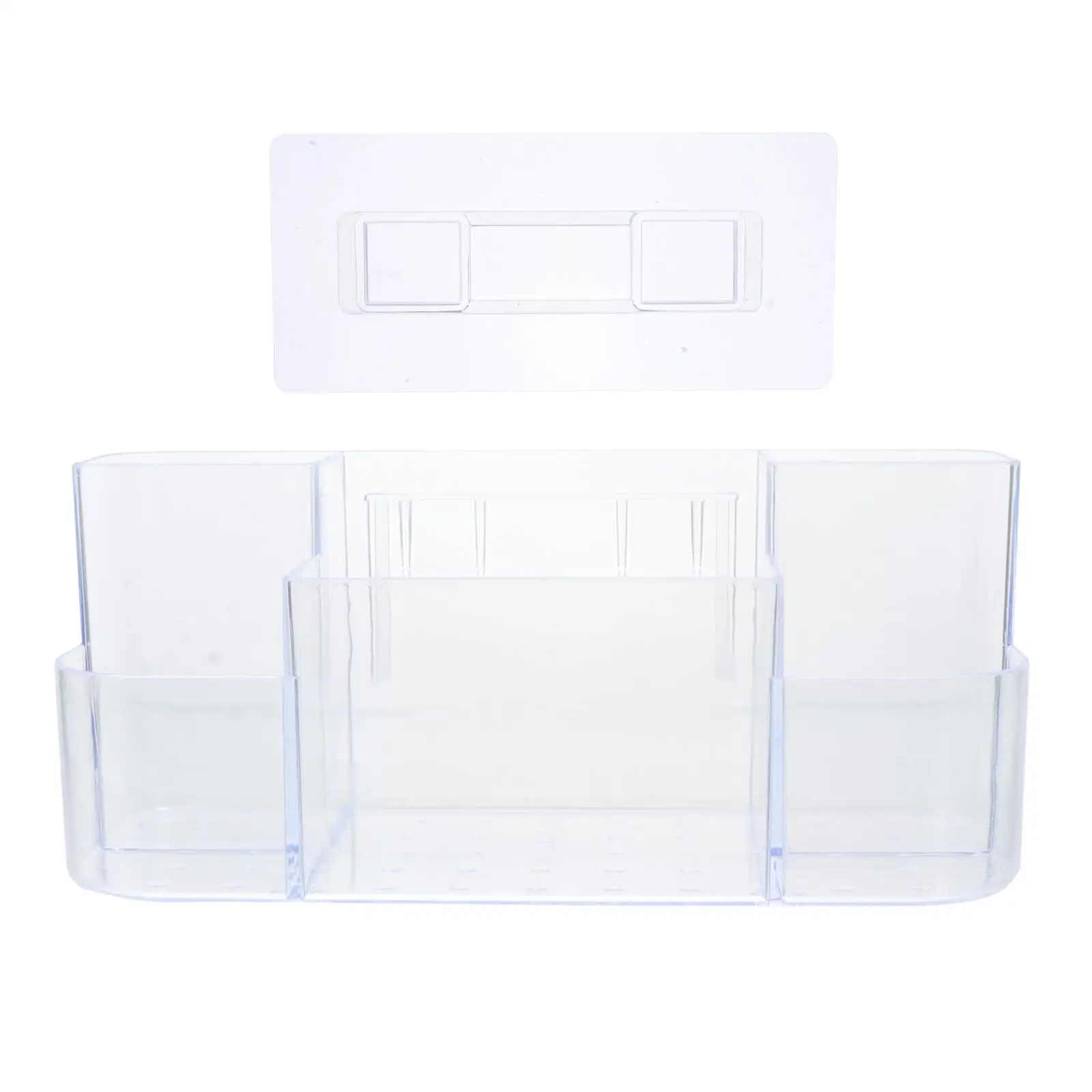 Wall Mountable Storage Box Punch Free Install Multi Grid Design Makeup Organizer Bathroom Household Premium Plastic
Wall Mountable Storage Box Punch Free Install Multi Grid Design Makeup Organizer Bathroom Household Premium Plastic