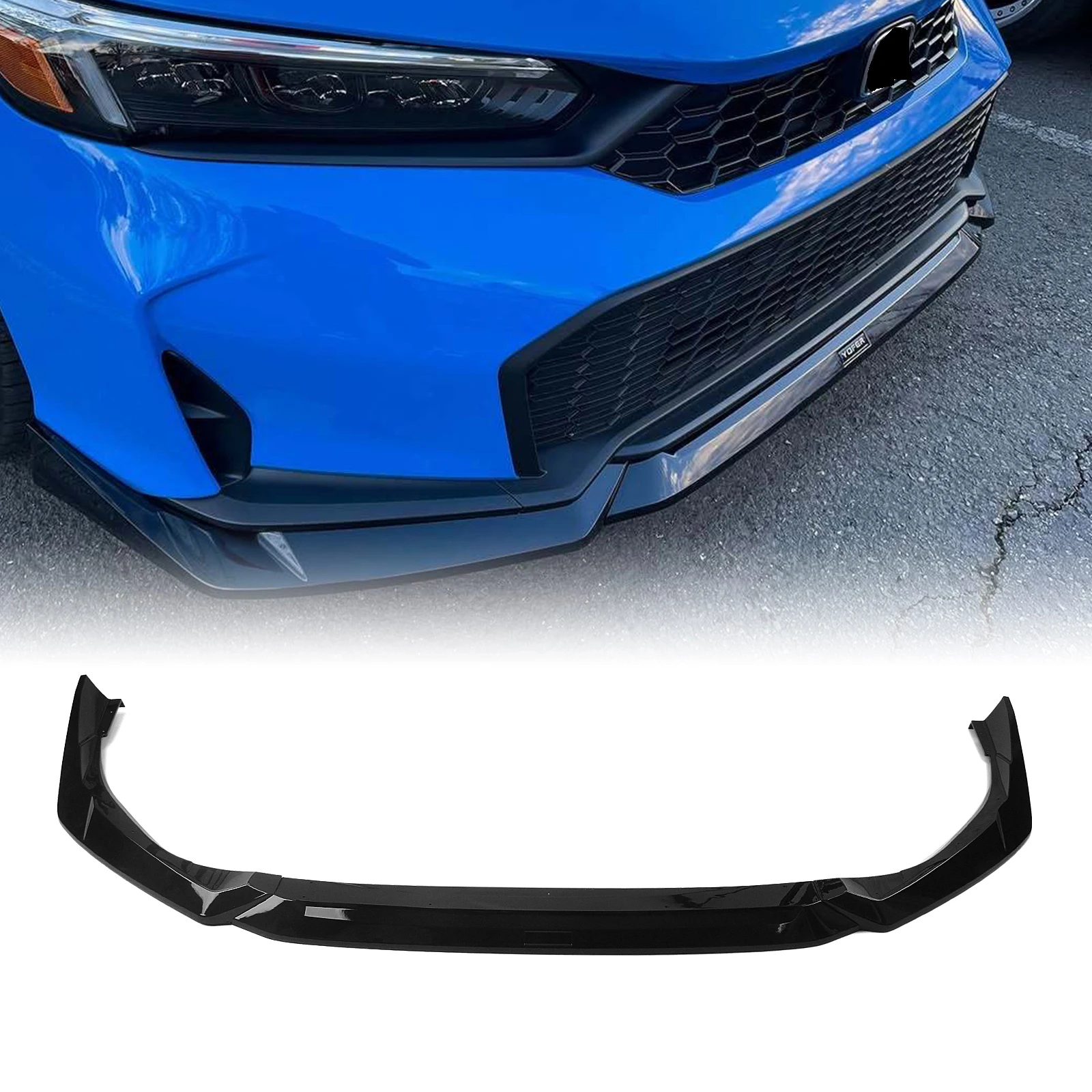 For Honda Civic 11.5th 2025+ Yofer Front Bumper Spoiler Lip Gloss Black Lower Splitter Blade Protector Body Kit
For Honda Civic 11.5th 2025+ Yofer Front Bumper Spoiler Lip Gloss Black Lower Splitter Blade Protector Body Kit