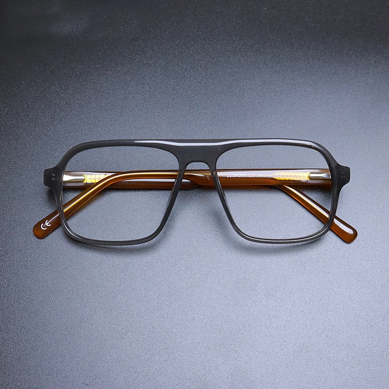 Винтажная ацетатная оправа для очков для мужчин, новая оправа для очков для пилота, близорукости, пресбиопии, оправа для очков по рецепту, роскошные брендовые качественные очки
Винтажная ацетатная оправа для очков для мужчин, новая оправа для очков для пилота, близорукости, пресбиопии, оправа для очков по рецепту, роскошные брендовые качественные очки