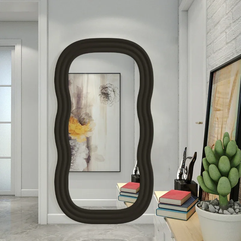 -+-European Minimalist Mirror Design Aesthetic Vintage Dressing Frame Mirror Light Luxury Funky Wooden Espelhos Home Decorations
-+-European Minimalist Mirror Design Aesthetic Vintage Dressing Frame Mirror Light Luxury Funky Wooden Espelhos Home Decorations
