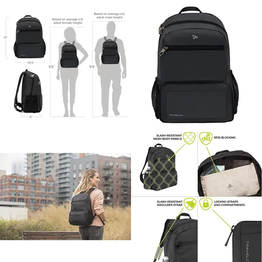Anti-Theft Active Packable Backpack
Anti-Theft Active Packable Backpack