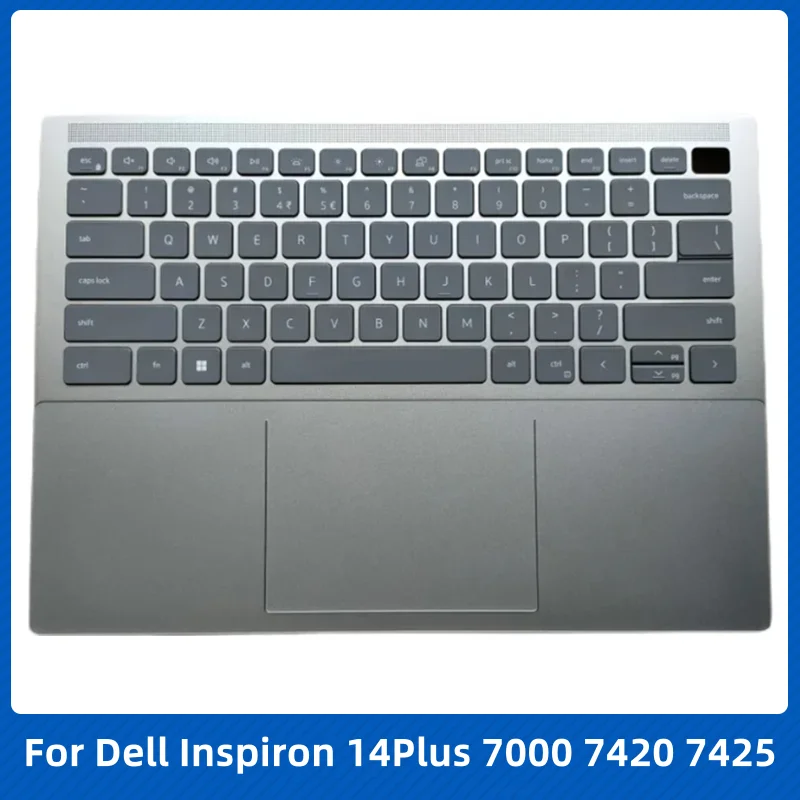 Оригинальный телефон для ноутбука Dell Inspiron 14Plus 7000 7420 7425, верхняя крышка для рук, корпус с английской подсветкой, сменный корпус клавиатуры
Оригинальный телефон для ноутбука Dell Inspiron 14Plus 7000 7420 7425, верхняя крышка для рук, корпус с английской подсветкой, сменный корпус клавиатуры