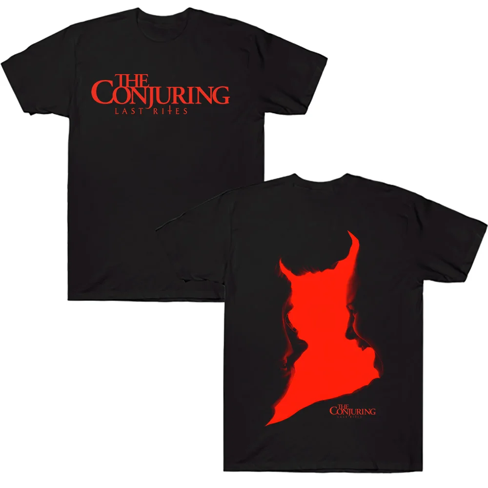 The Conjuring Last Rites New Thriller Graphic T Shirts Unisex Short Sleeved Casual Tee Tshirt Hip Hop Women Men Streetwear Tops
The Conjuring Last Rites New Thriller Graphic T Shirts Unisex Short Sleeved Casual Tee Tshirt Hip Hop Women Men Streetwear Tops