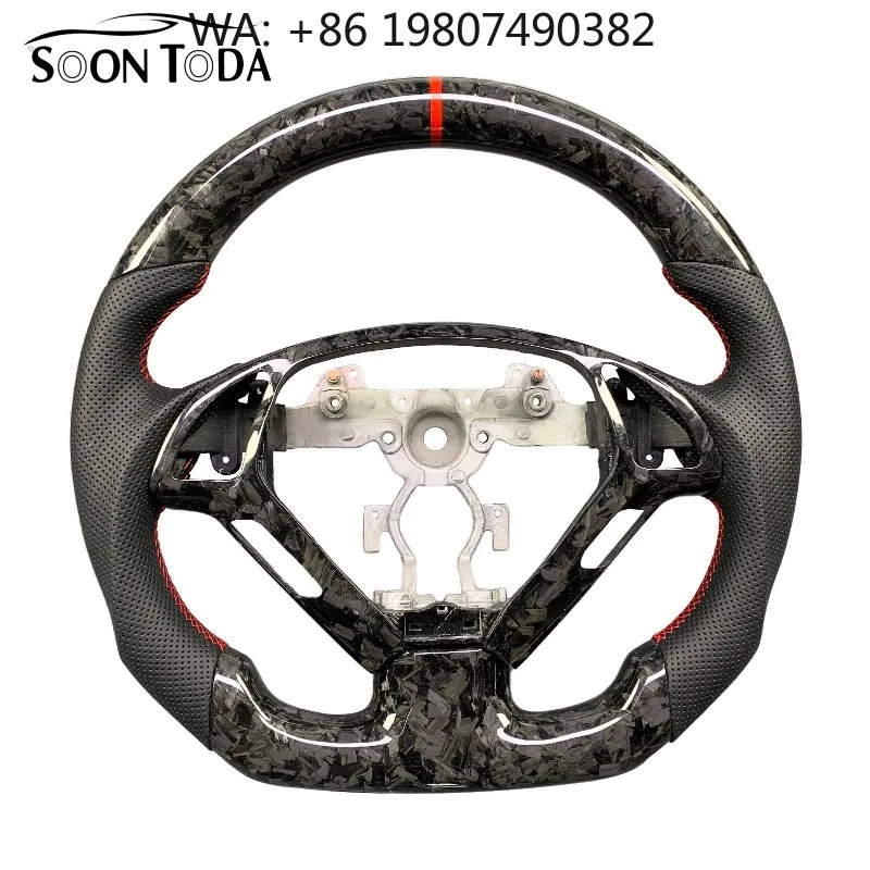 Custom Sport Steering Wheel Carbon Fiber Surface With Shift Paddle Attachment Personalized Interior Upgrade For Multi Generation
Custom Sport Steering Wheel Carbon Fiber Surface With Shift Paddle Attachment Personalized Interior Upgrade For Multi Generation