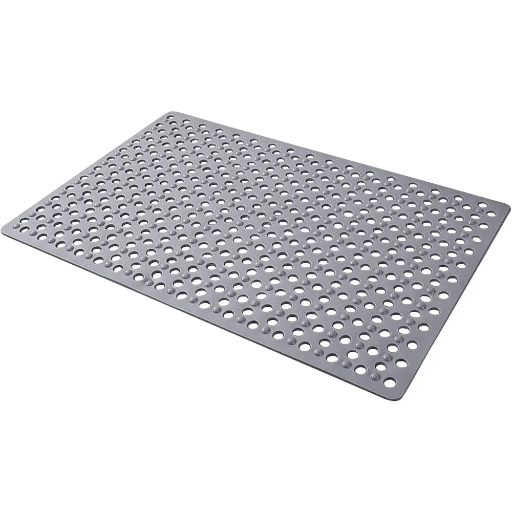 46×79 cm Anti Slip Bath Mat with Drain Holes,Bath Mat for Bathtub & Shower Cubicle | Easy Drain & Machine Washable 1, Bath Mats
46×79 cm Anti Slip Bath Mat with Drain Holes,Bath Mat for Bathtub & Shower Cubicle | Easy Drain & Machine Washable 1, Bath Mats