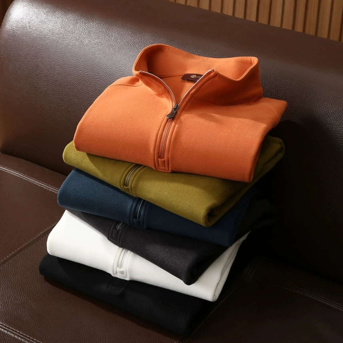 Italian High-End Men's Fce Jaet f Zip 3D Tailoring Wool Blend Qui Warmth Faionable Urban Sle Spring Autumn Winter
Italian High-End Men's Fce Jaet f Zip 3D Tailoring Wool Blend Qui Warmth Faionable Urban Sle Spring Autumn Winter