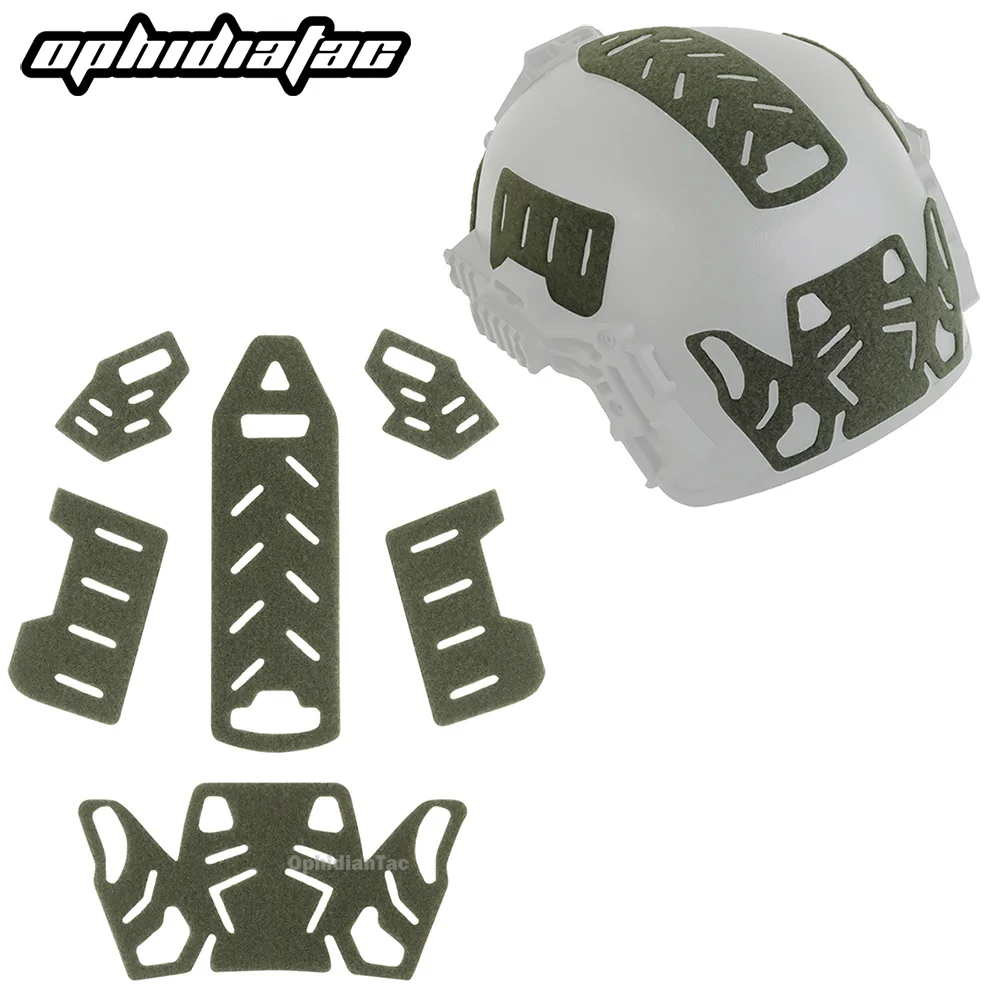 OPHIDIAN Wendy Helmet Padding Kit Self Adhesive Nylon Buckle for Fast Team M-LOK Helmet Velcr Hook & Suede Padding Stickers
OPHIDIAN Wendy Helmet Padding Kit Self Adhesive Nylon Buckle for Fast Team M-LOK Helmet Velcr Hook & Suede Padding Stickers