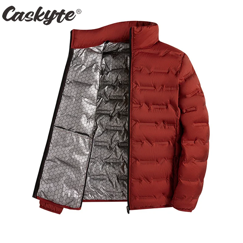 New CASKYTE Graphene Self-heating Down Cycling Jacket Men Solid Windproof Pleated Down Jackets Stand Collar Warm Winter Jackets
New CASKYTE Graphene Self-heating Down Cycling Jacket Men Solid Windproof Pleated Down Jackets Stand Collar Warm Winter Jackets
