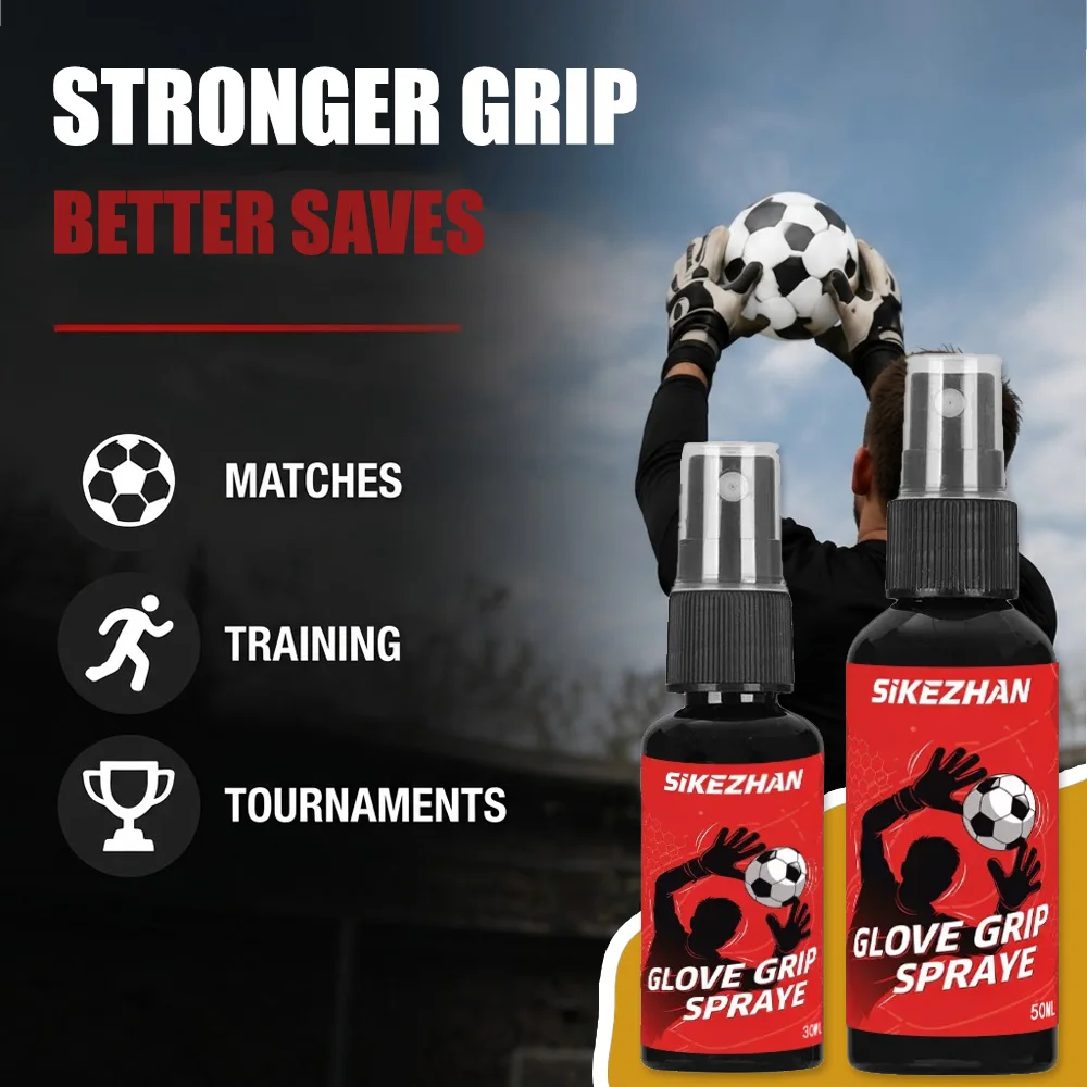 50ml Goalkeeper Glove Grip Spray Premium Anti Slip Formula Glue Enhancer for Soccer Goalie Gloves Sticky Care SIKEZHAN Pair
50ml Goalkeeper Glove Grip Spray Premium Anti Slip Formula Glue Enhancer for Soccer Goalie Gloves Sticky Care SIKEZHAN Pair
