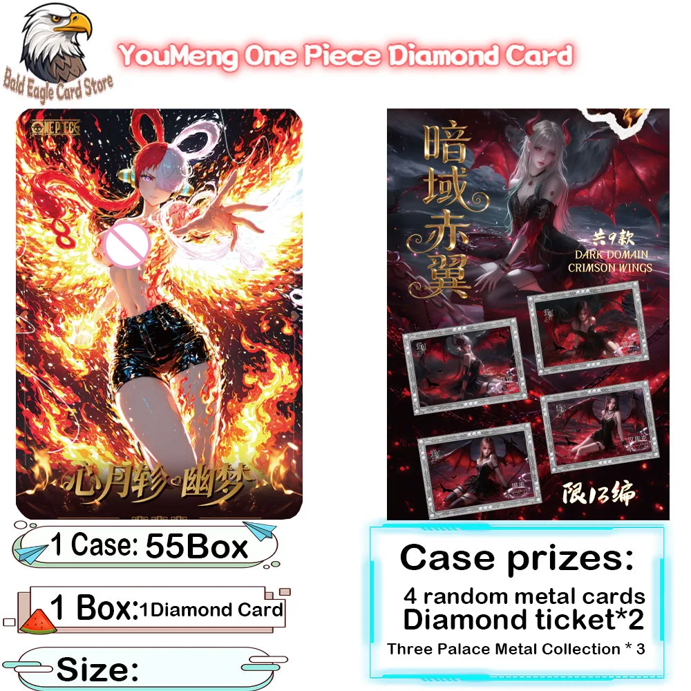 2026 New WholesaleXinYueZhen Culture YouMeng One Piece Collection Cards Classic Laser Metal Diamond Cards Limited Collector's S
2026 New WholesaleXinYueZhen Culture YouMeng One Piece Collection Cards Classic Laser Metal Diamond Cards Limited Collector's S