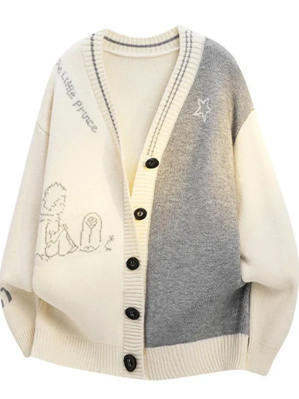 Мужской вязаный свитер-кардиган Laid-ba с V-образным вырезом, в стиле колор-блок, повседневный, свободного кроя, с длинными рукавами, осенняя коллекция, премиум-класс
Мужской вязаный свитер-кардиган Laid-ba с V-образным вырезом, в стиле колор-блок, повседневный, свободного кроя, с длинными рукавами, осенняя коллекция, премиум-класс