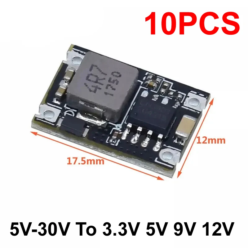 1PCS/10PCS 3A Mini DC-DC Buck Step Down Converter 5V-30V to 3.3V 5V DC DC Voltage Regulator PCB Board Power Buck Module
1PCS/10PCS 3A Mini DC-DC Buck Step Down Converter 5V-30V to 3.3V 5V DC DC Voltage Regulator PCB Board Power Buck Module