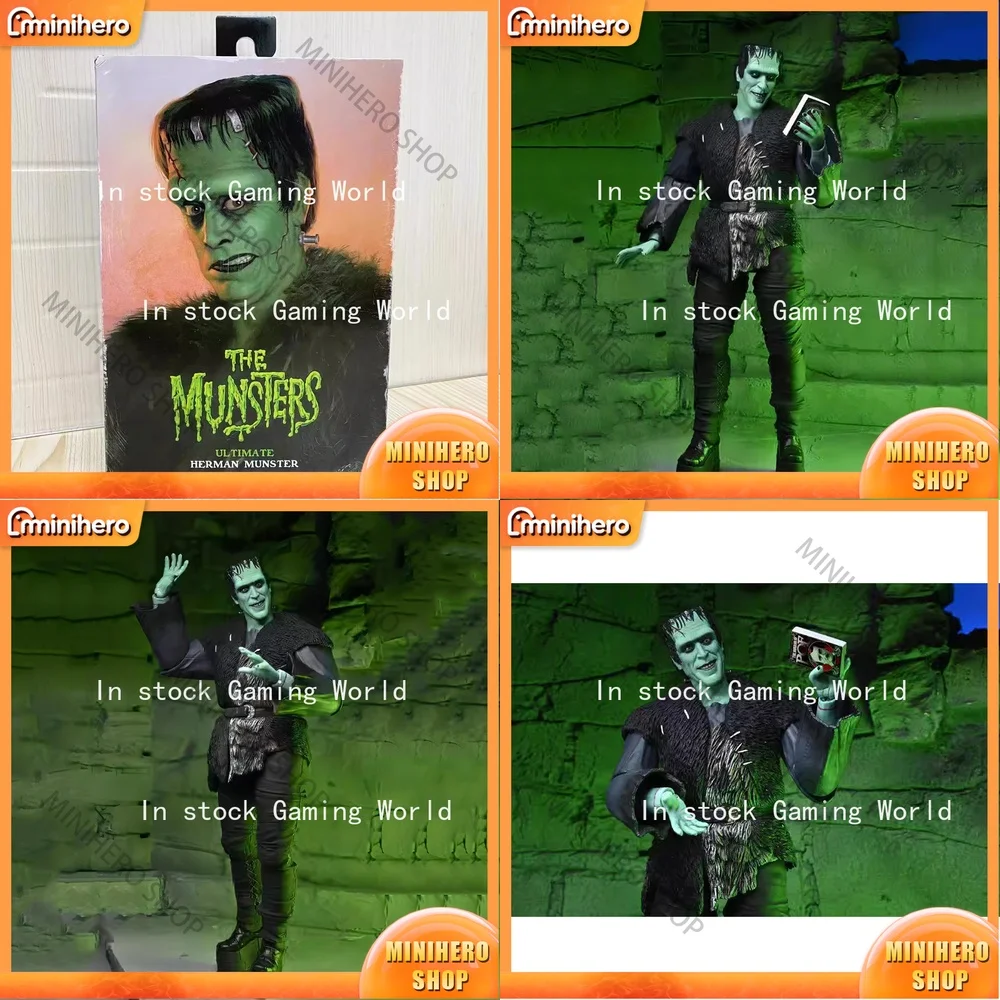 Original NECA The Munsters Herman Munster Action Figure 6 Inch Anime Collectible Toy for Adults Kids Fans Display Gift Statue
Original NECA The Munsters Herman Munster Action Figure 6 Inch Anime Collectible Toy for Adults Kids Fans Display Gift Statue