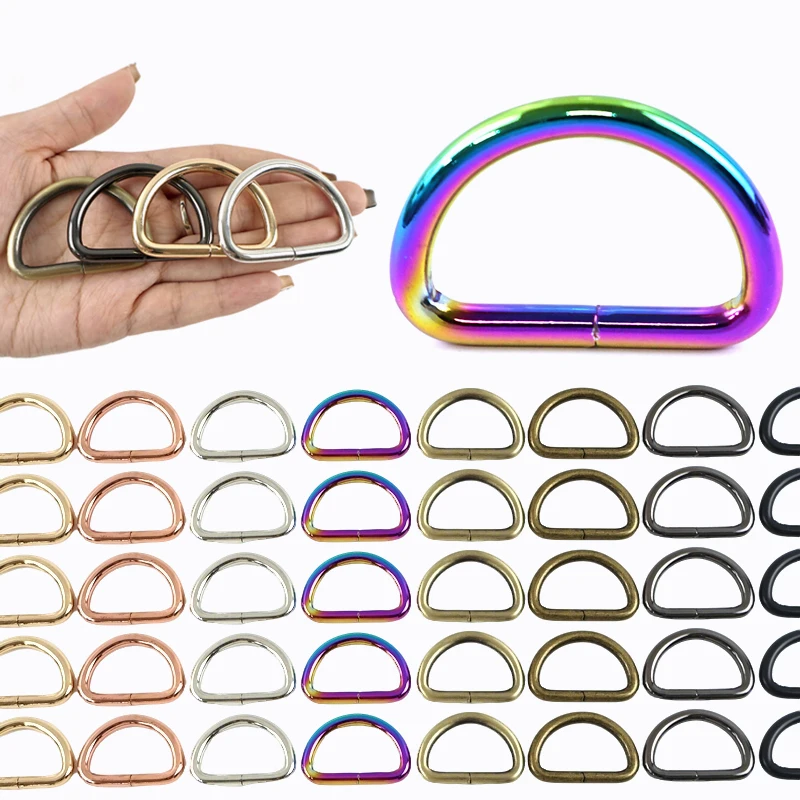 10Pcs Meetee 13-50mm Metal D Rings Buckle Dog Collar Leash Loop Clasp Bag Belt Connector Buckles Hook DIY Hardware Accessories
10Pcs Meetee 13-50mm Metal D Rings Buckle Dog Collar Leash Loop Clasp Bag Belt Connector Buckles Hook DIY Hardware Accessories