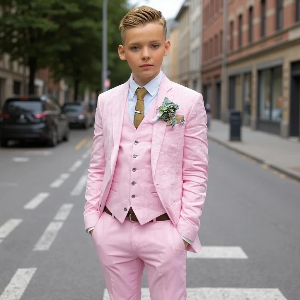 Linen Boys' Suit for 3-16 Years Old Kids 3 Pieces Formal Child Suit Set Wedding Tuxedo for Birthday Party Piano Performance
Linen Boys' Suit for 3-16 Years Old Kids 3 Pieces Formal Child Suit Set Wedding Tuxedo for Birthday Party Piano Performance
