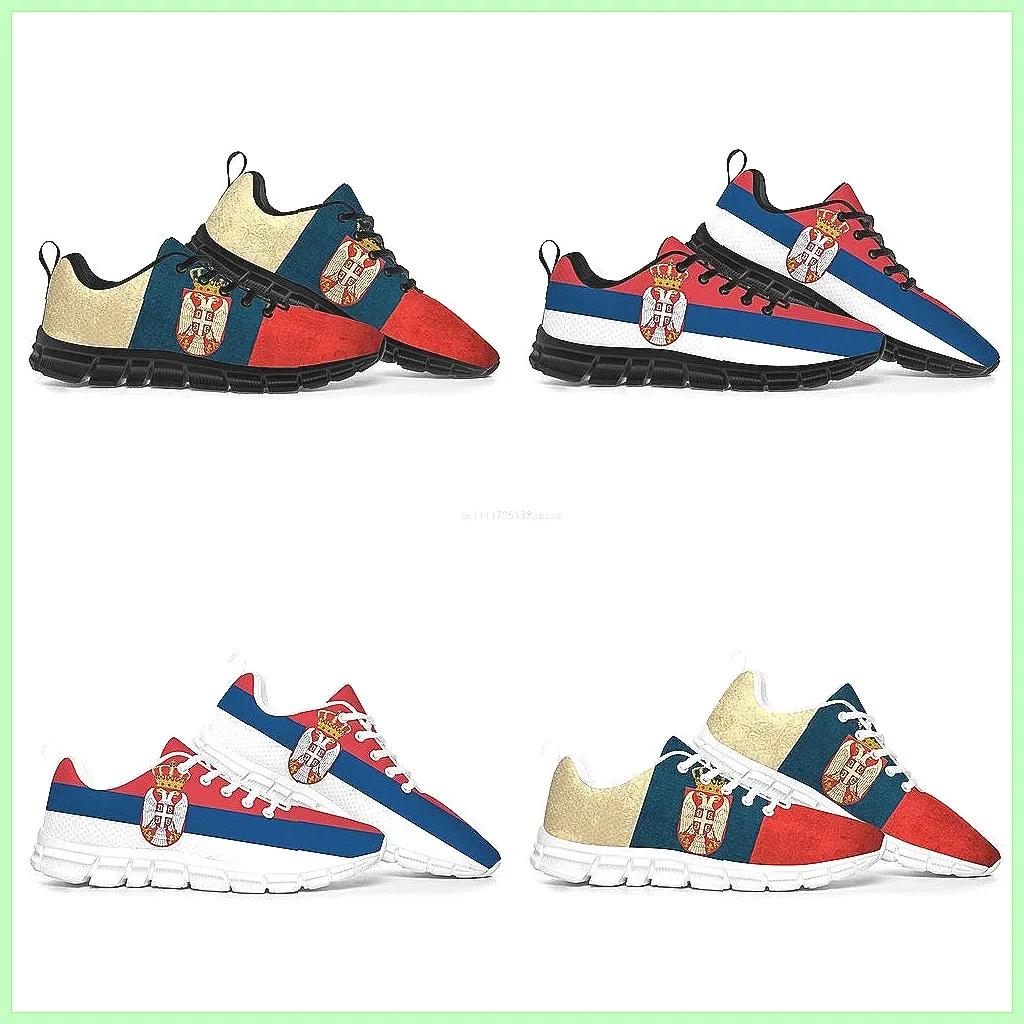 Serbia Flag Unisex Sneakers, Breathable Elastic Band Low-Top Couple Sports Shoes
Serbia Flag Unisex Sneakers, Breathable Elastic Band Low-Top Couple Sports Shoes