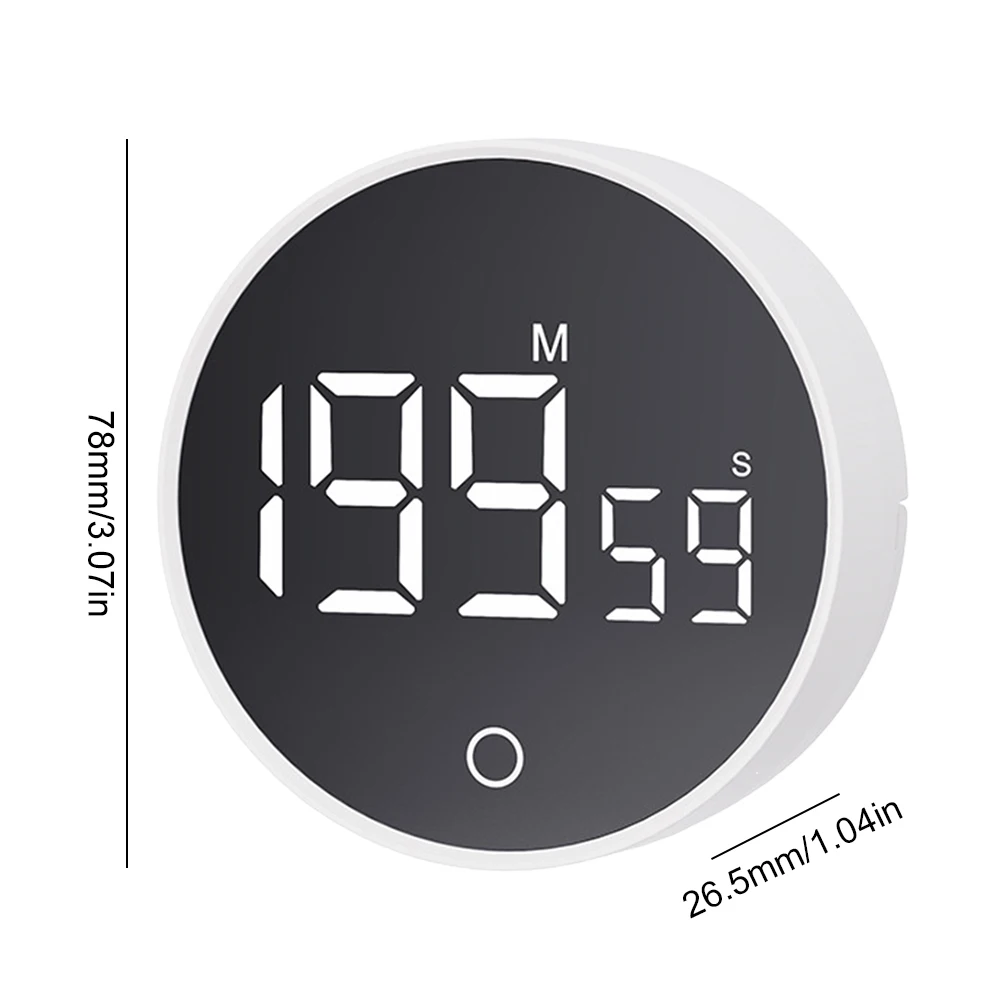Magnetic LED Digital Kitchen Timer Large LED Display Electronic Cooking Countdown Timer Countdown Countup Timer Kitchen Tool
Magnetic LED Digital Kitchen Timer Large LED Display Electronic Cooking Countdown Timer Countdown Countup Timer Kitchen Tool