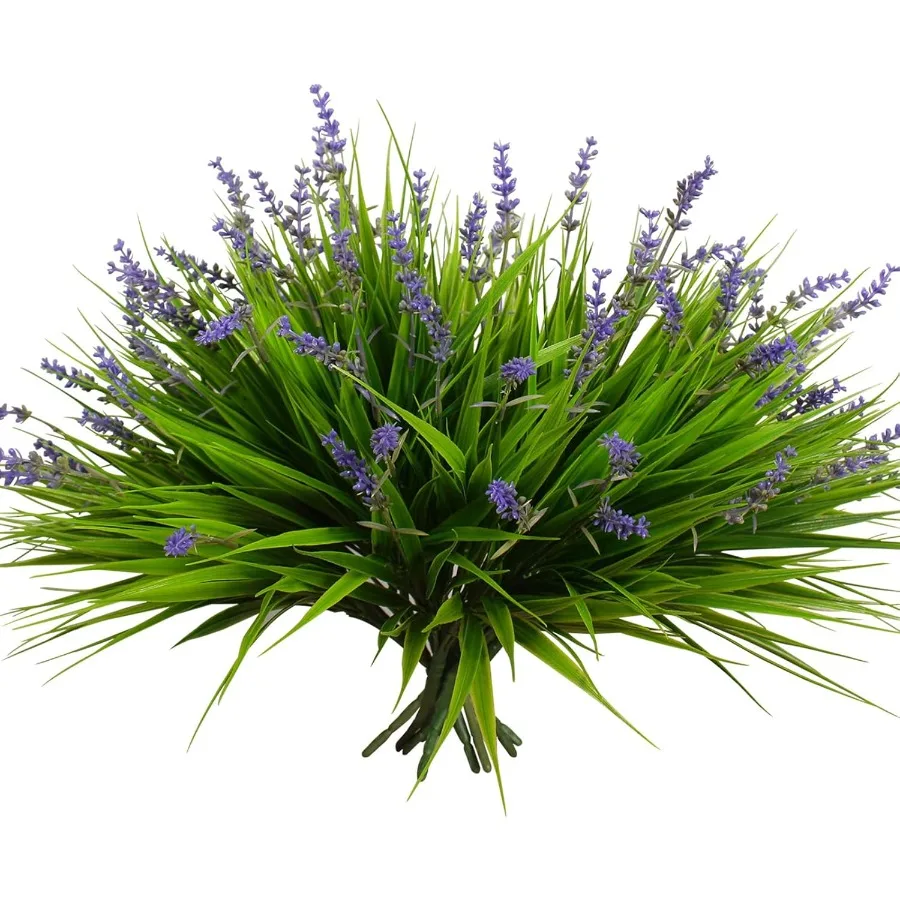 12 Bundles Artificial Plants Outdoor Fake Monkey Grass with Flowers for Pot UV Resistant Plant Dr for Window Garden Patio Hangi
12 Bundles Artificial Plants Outdoor Fake Monkey Grass with Flowers for Pot UV Resistant Plant Dr for Window Garden Patio Hangi