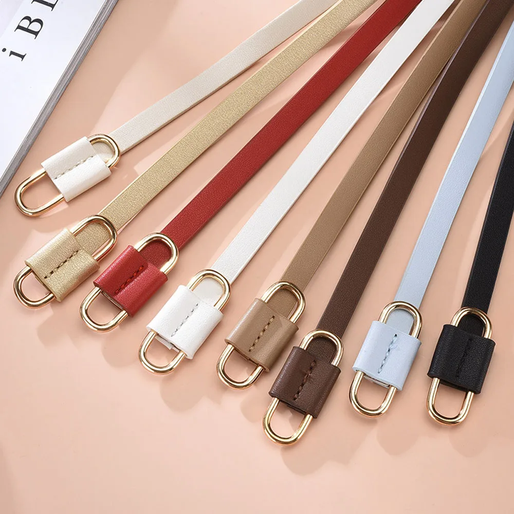 Fashion Black Blue White Pink Red Women Belts Thin Skinny Waistband Pin Buckle Adjustable Belt Summer Dress Jeans Strap Pu Belts
Fashion Black Blue White Pink Red Women Belts Thin Skinny Waistband Pin Buckle Adjustable Belt Summer Dress Jeans Strap Pu Belts