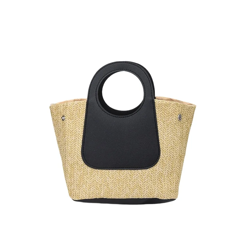 Women's Straw Shoulder Bag Woven Colorblock Large Capacity Top Handle Vintage Bohemian Summer Beach
Women's Straw Shoulder Bag Woven Colorblock Large Capacity Top Handle Vintage Bohemian Summer Beach