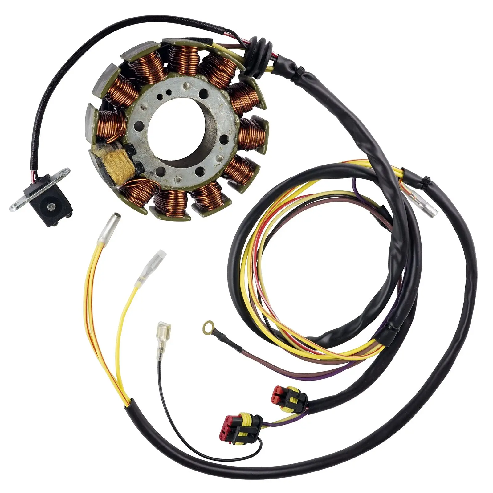 Статор подходит для Polaris 4010709 4060150 2202602 2202603 700, подходит для POLARIS 2002 NON EFI 2003 2004 2005 2006
Статор подходит для Polaris 4010709 4060150 2202602 2202603 700, подходит для POLARIS 2002 NON EFI 2003 2004 2005 2006