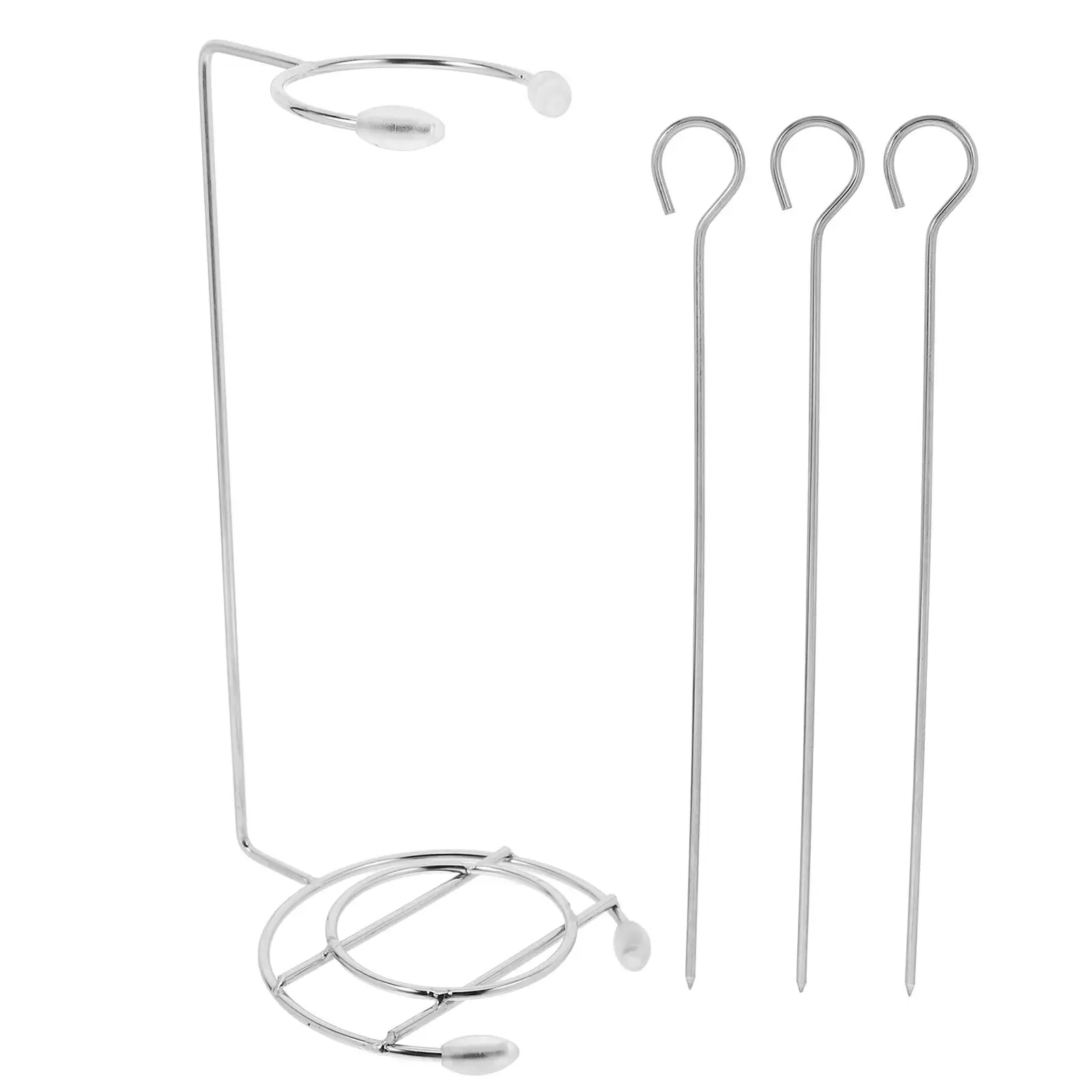 Stainless Steel Kebab Racks BBQ Skewer Holder Material Ideal for Grilling Kabobs Meat Easy to Clean Skewer Grill Rack
Stainless Steel Kebab Racks BBQ Skewer Holder Material Ideal for Grilling Kabobs Meat Easy to Clean Skewer Grill Rack