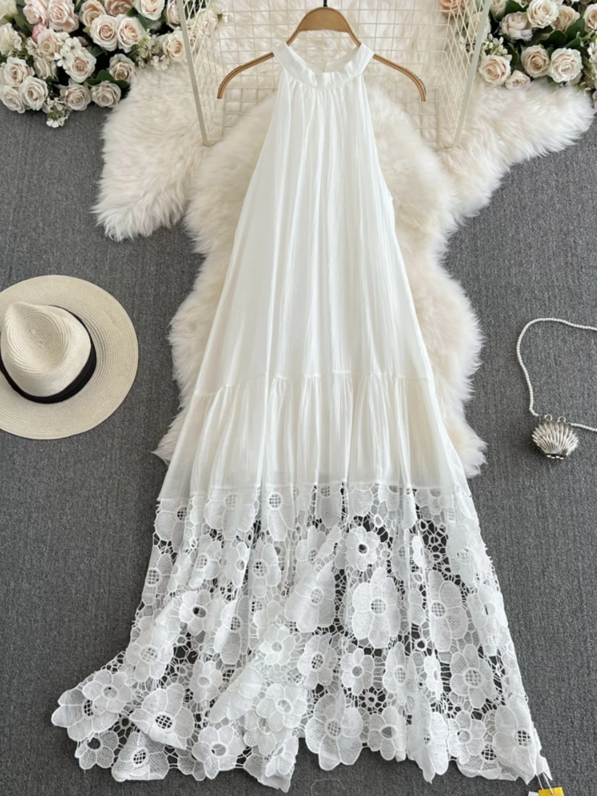 Beach Vaion Sle Lace off oulder Svel Dr Women's Summer New Ele Ne Hanging Long A-Line Skirt Dr
Beach Vaion Sle Lace off oulder Svel Dr Women's Summer New Ele Ne Hanging Long A-Line Skirt Dr
