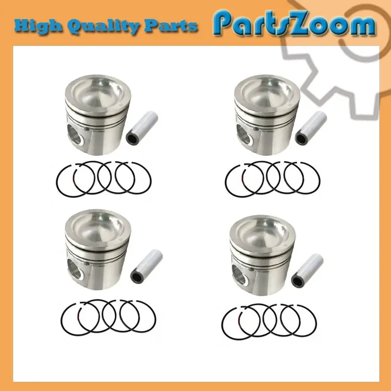 New 4 Sets STD Piston Kit With Ring 5336107 Fit For Cummins QSB QSB6.7 Engine 107MM
New 4 Sets STD Piston Kit With Ring 5336107 Fit For Cummins QSB QSB6.7 Engine 107MM