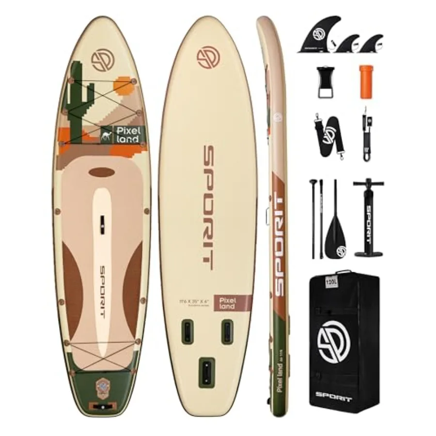 SUP Board for Adults PVC Material Blue Ultra Stable with 450lb Capacity Super Wide 11'6×35 Design Includes Shoulder Strap 100L
SUP Board for Adults PVC Material Blue Ultra Stable with 450lb Capacity Super Wide 11'6×35 Design Includes Shoulder Strap 100L