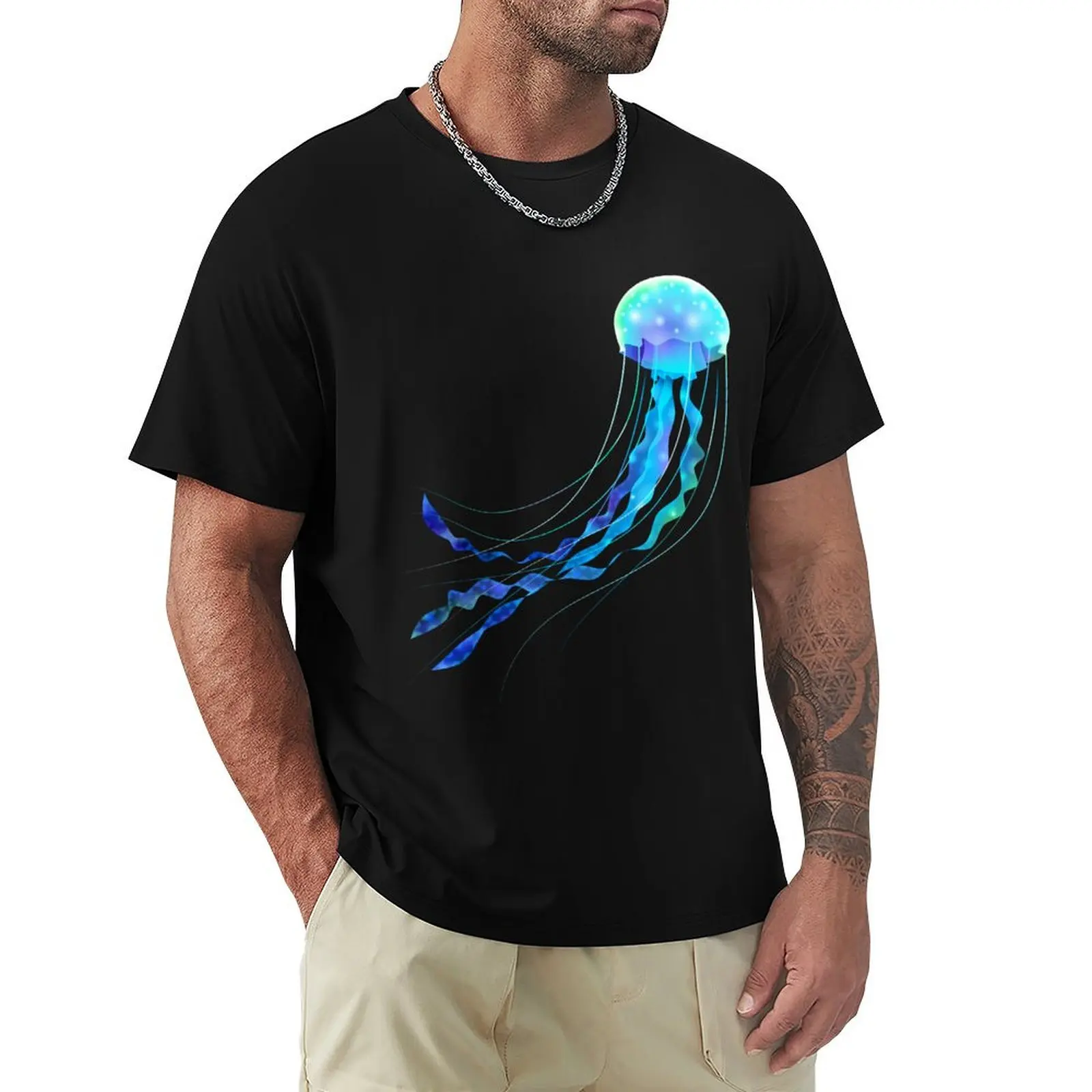 Glowing jellyfish T-Shirt plain Funny t-shirt croswit shirt man tee shirts for men
Glowing jellyfish T-Shirt plain Funny t-shirt croswit shirt man tee shirts for men