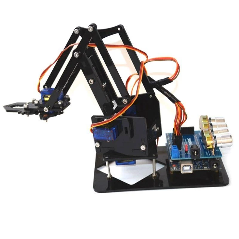 090B DIY Acrylic Robot Arm Robot Claw for Kit 4DOF Mechanical Grab Manipulator f
090B DIY Acrylic Robot Arm Robot Claw for Kit 4DOF Mechanical Grab Manipulator f