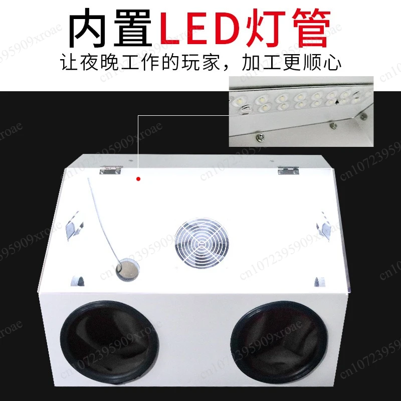 Metal Grinder Dustproof Cover, Desktop Dust Box for Grinding Cutting Polishing Engraving
Metal Grinder Dustproof Cover, Desktop Dust Box for Grinding Cutting Polishing Engraving