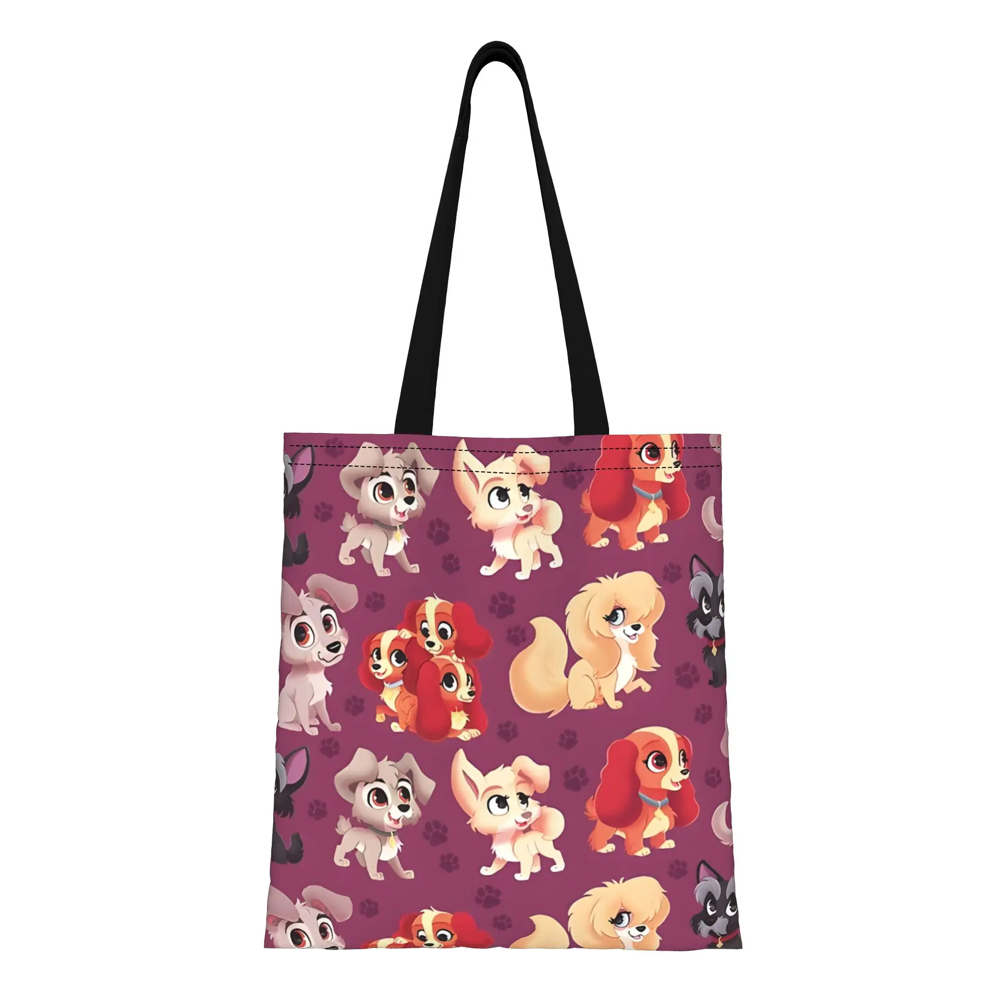 1PC Lady And The Tramp Tote Bag with Fixed Shoulder Straps Unlined No Closure Handbag Versatile Tote
1PC Lady And The Tramp Tote Bag with Fixed Shoulder Straps Unlined No Closure Handbag Versatile Tote