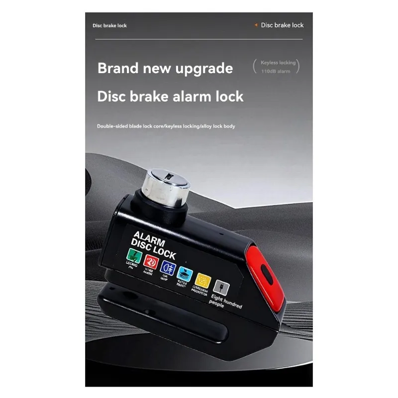 Замок дискового тормоза, сигнализация для мотоцикла, замок диска 120 дБ для мотоцикла, велосипеда, скутера
Замок дискового тормоза, сигнализация для мотоцикла, замок диска 120 дБ для мотоцикла, велосипеда, скутера