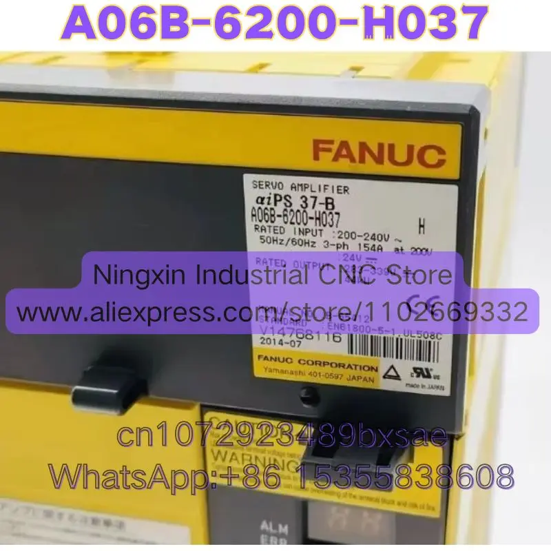 High-quality Goods Used A06B-6200-H037 Function Intact
High-quality Goods Used A06B-6200-H037 Function Intact