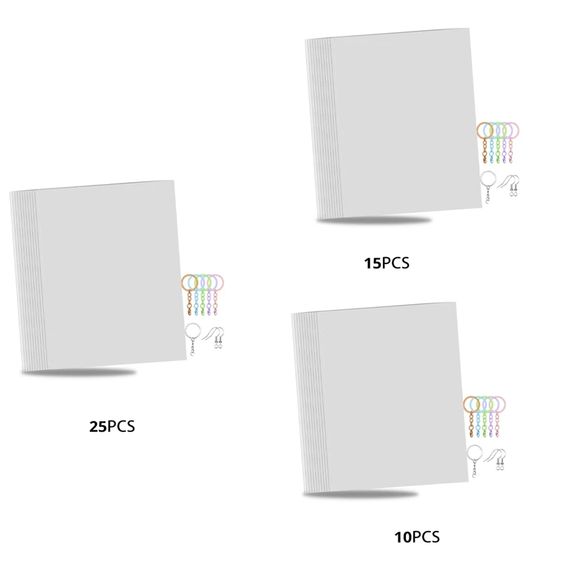 A18P-Printable Heat Shrink Sheets, Printable Shrink Plastic Sheet Films Shrink Paper For DIY Crafts, Jewelry,Keychains
A18P-Printable Heat Shrink Sheets, Printable Shrink Plastic Sheet Films Shrink Paper For DIY Crafts, Jewelry,Keychains
