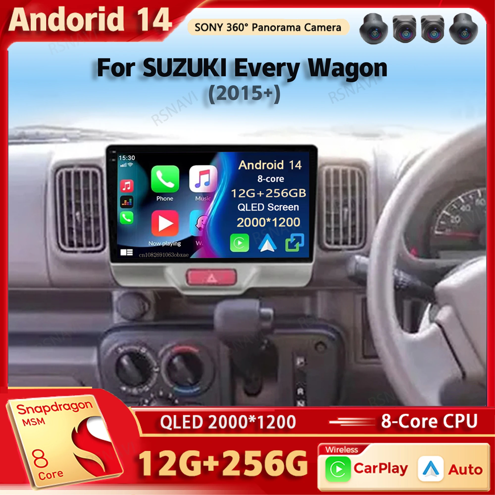 Android 14 Car Radio Multimedia Player For SUZUKI Every Wagon Auto Carplay Car Stereo DSP wifi+4G Ai voice 2 Din Gps Head Unit
Android 14 Car Radio Multimedia Player For SUZUKI Every Wagon Auto Carplay Car Stereo DSP wifi+4G Ai voice 2 Din Gps Head Unit